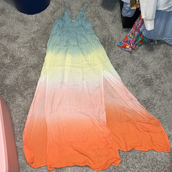 Young, Fabulous, and Broke Stevie Rainbow Ombre Dress Size XS - Picture 3 of 10